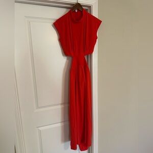 Elegant Red Women's Dress